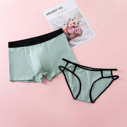 Aesthetic & Luxury Matching Couple Underwear Set