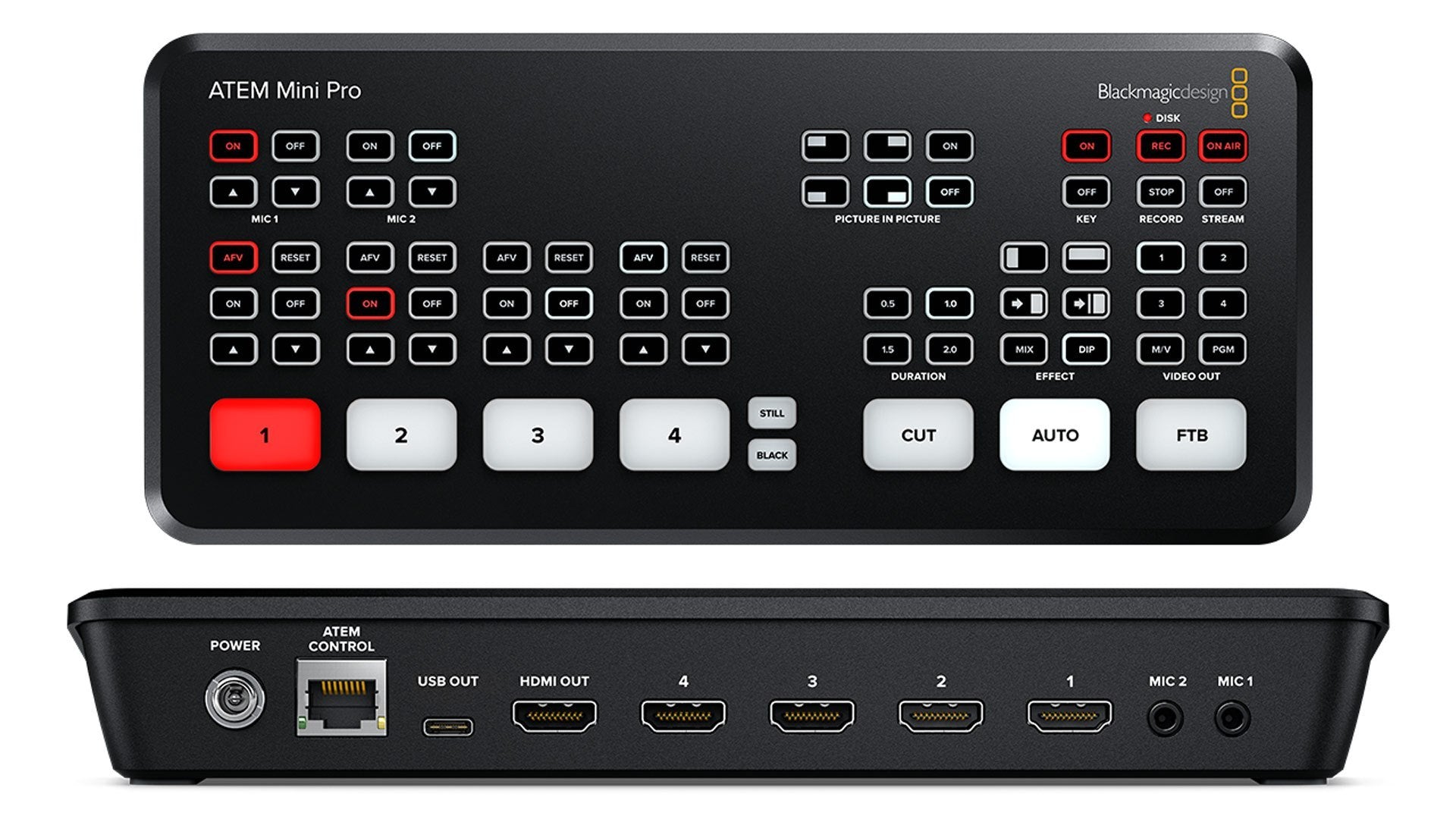 Blackmagic Design ATEM Mini Pro HDMI Live Stream Switcher — Shuttermaster pro