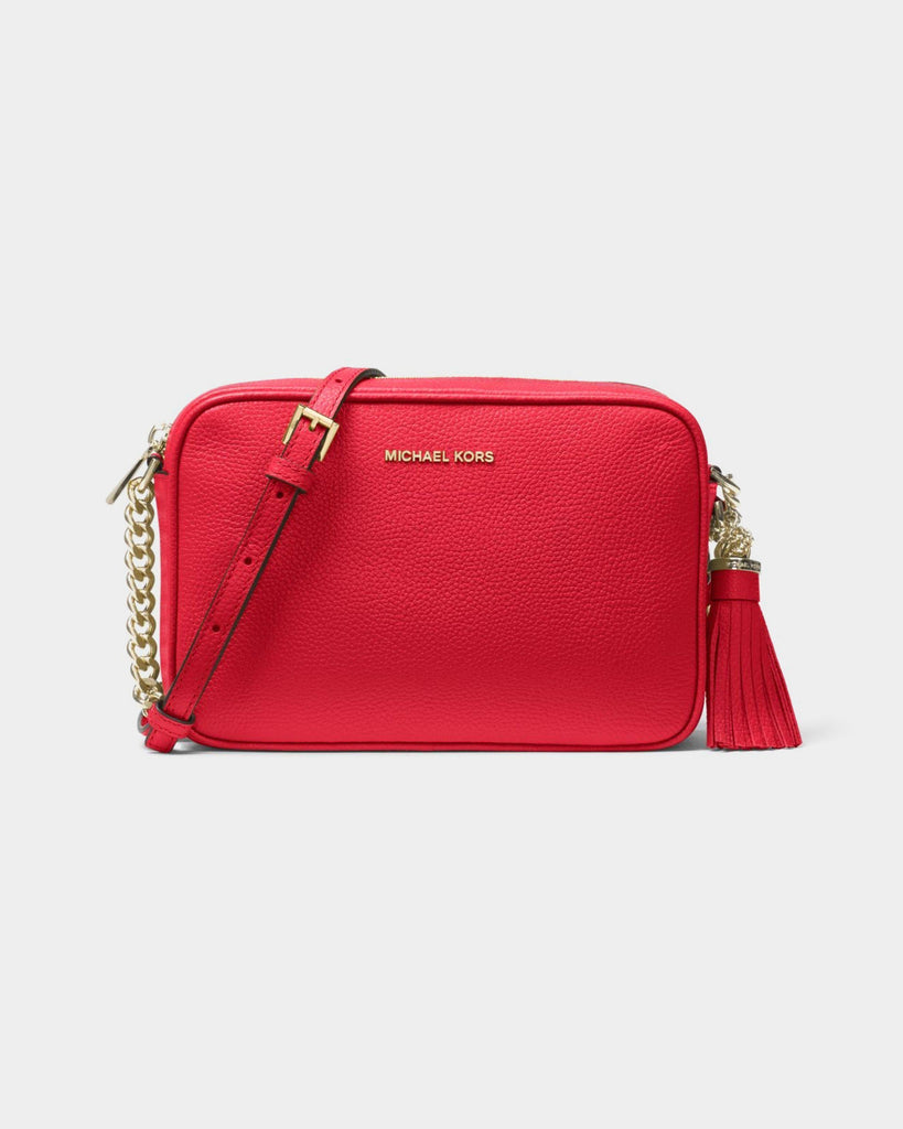 Michael Kors | Camera Bag red leather shoulder bag | lemlò