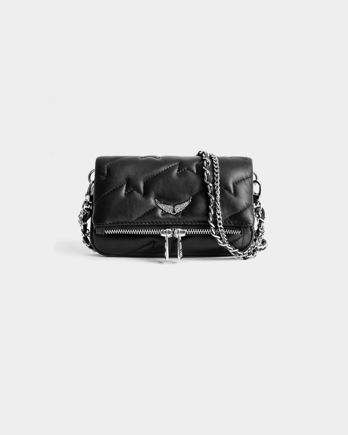 Zadig & Voltaire | Rock Nano Quilted black shoulder bag | lemlò