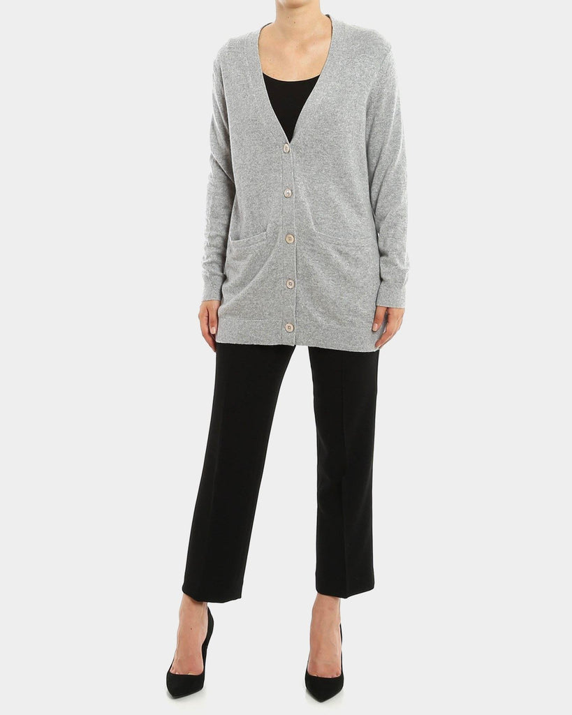 Michael Kors | Gray cashmere cardigan | lemlò