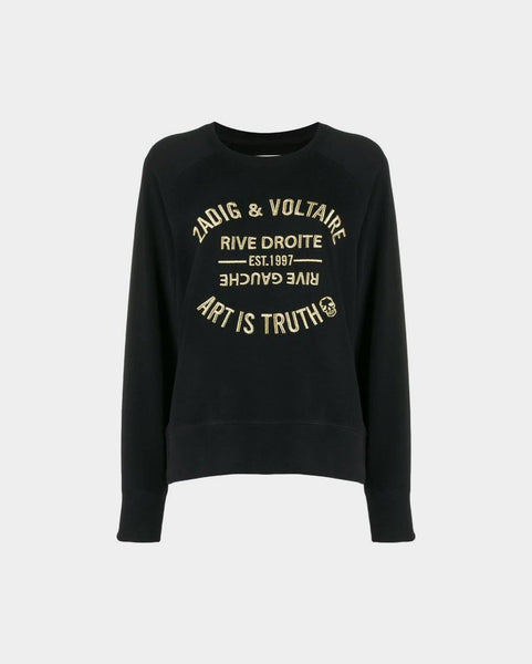 Zadig & Voltaire | Upper Blason Brodé black sweatshirt#N# #N# | lemlò