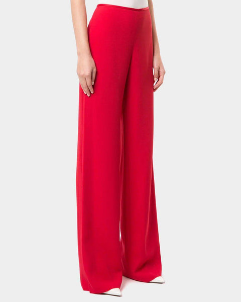 Emporio Armani | Wide red trousers | lemlò