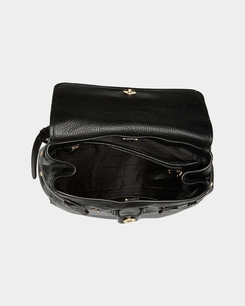 Michael Kors | Addison black leather backpack | lemlò