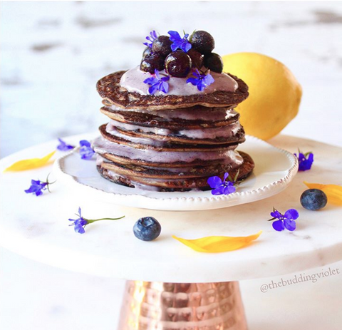 Blueberry pancakes!