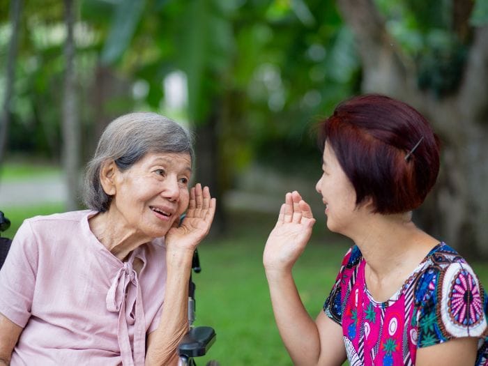 Women with hearing loss