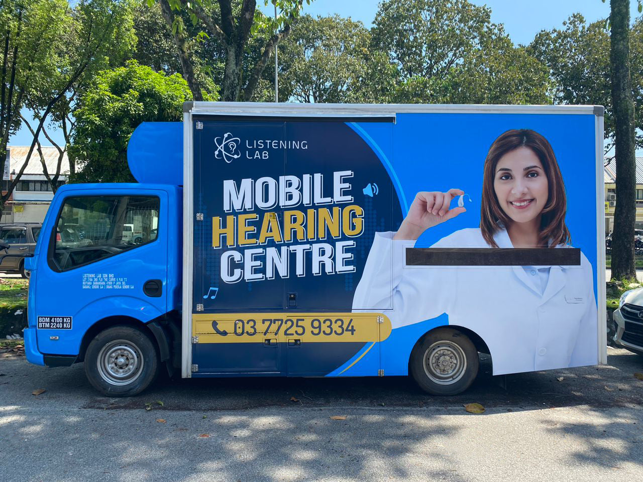 Mobile hearing centre