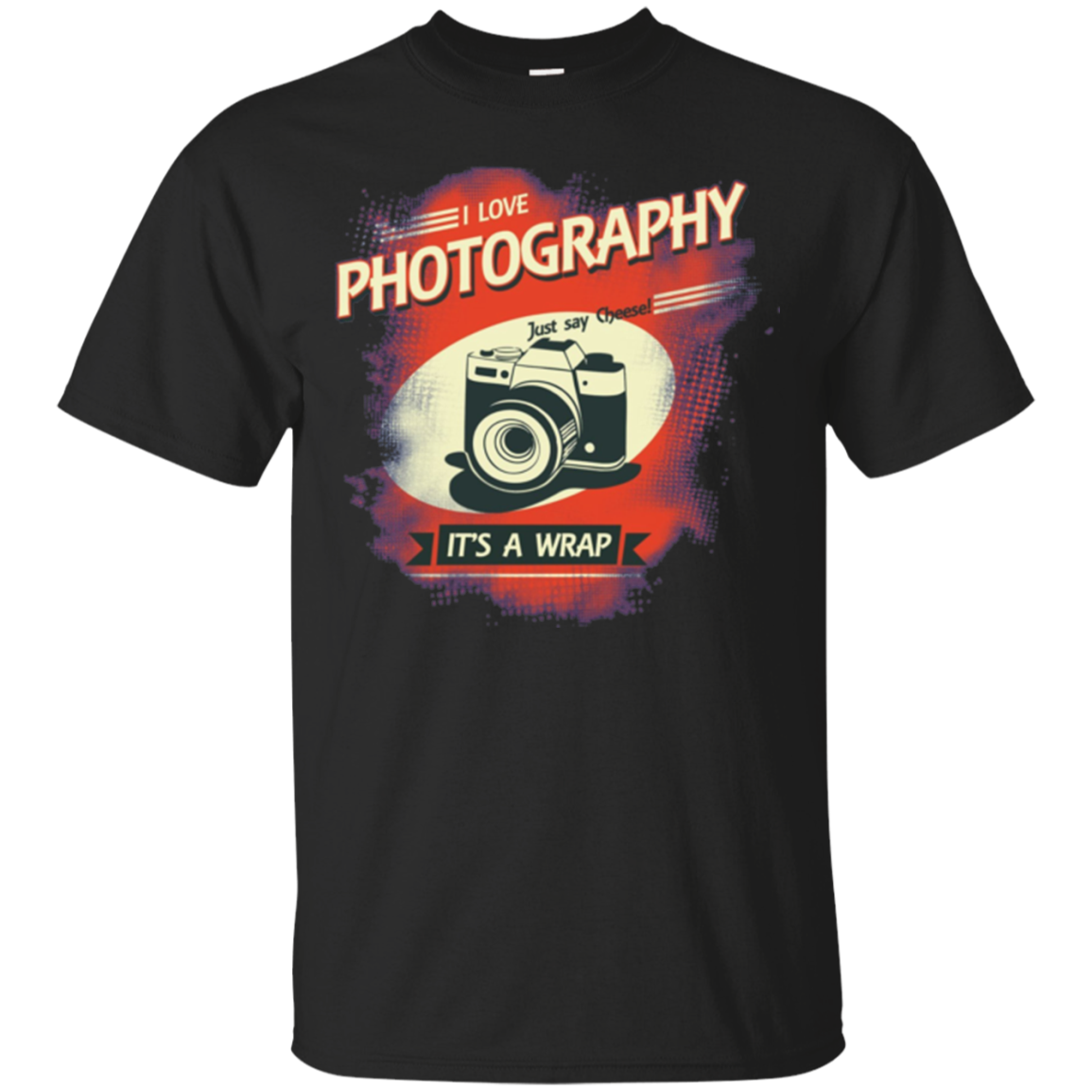 Photography Its A Wrap Hobbie Photographer Gift T Shirt