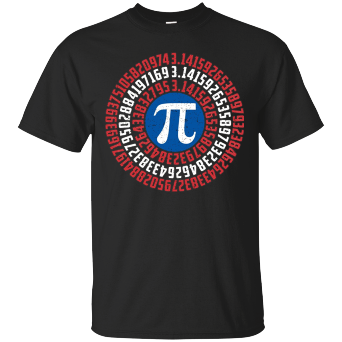 Pi Day T-shirt - Funny Captain American Pi Shield Gift