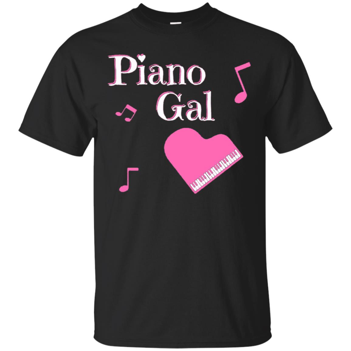 Piano Gal Novelty T-shirt For The Piano Student Or Tea