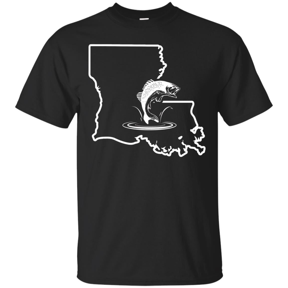 Bass Fishing Apparel Louisiana Bass Fishing Gift Shirt