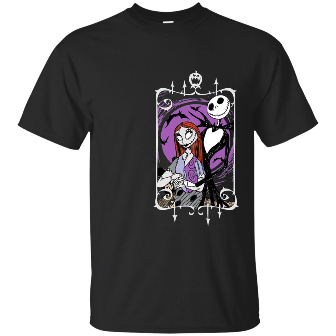 Nightmare Before Christmas Jack And Sally T Shirt