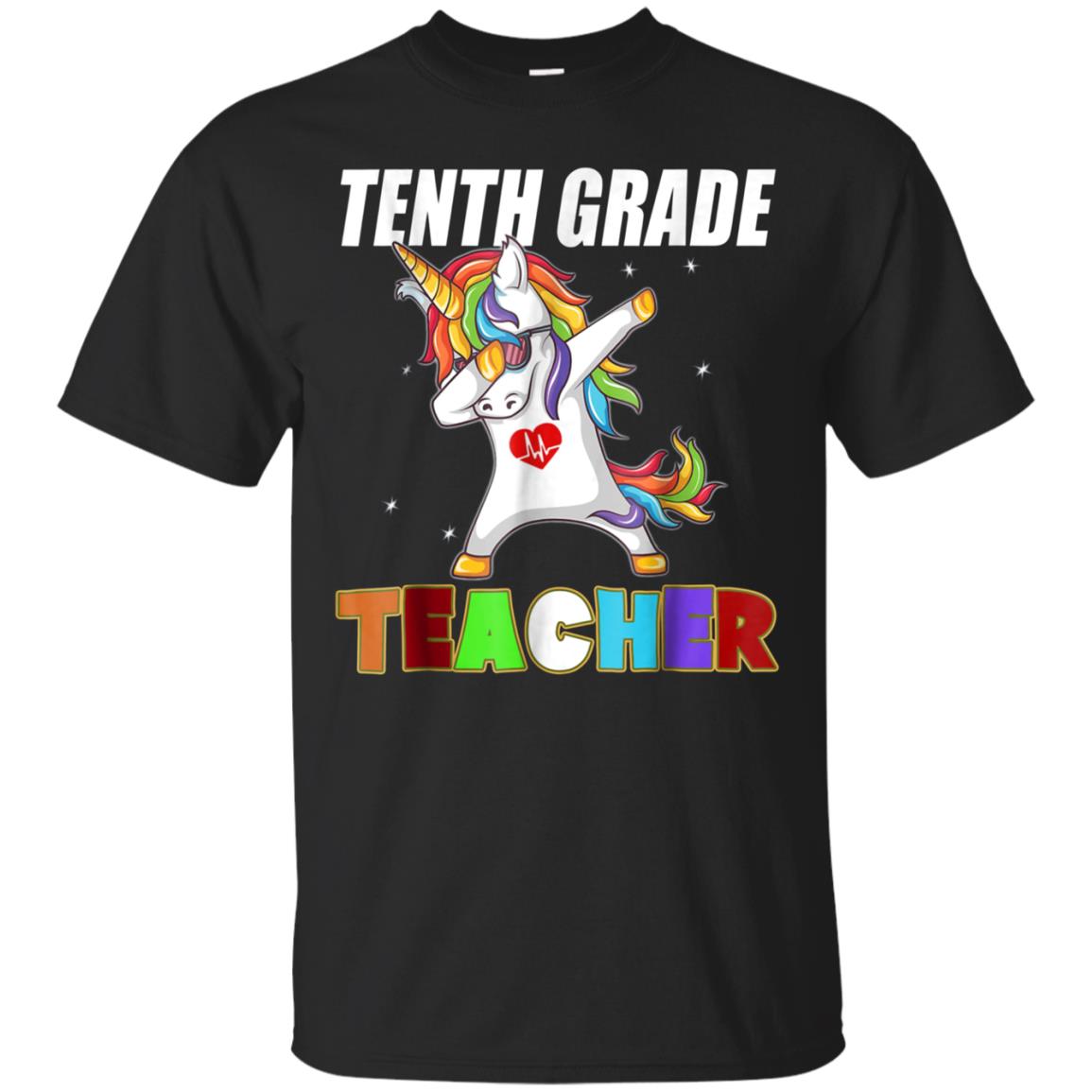 Tenth 10th Grade Tea Unicorn Dabbing Funny T Shirt Gift