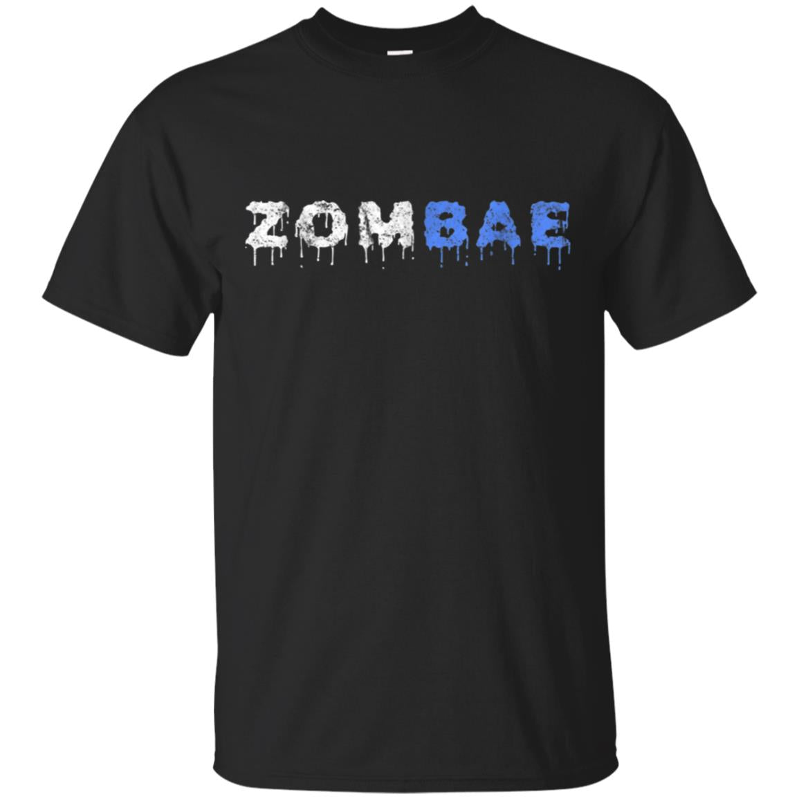 Zombae Funny Halloween Couples Zombie T-shirt