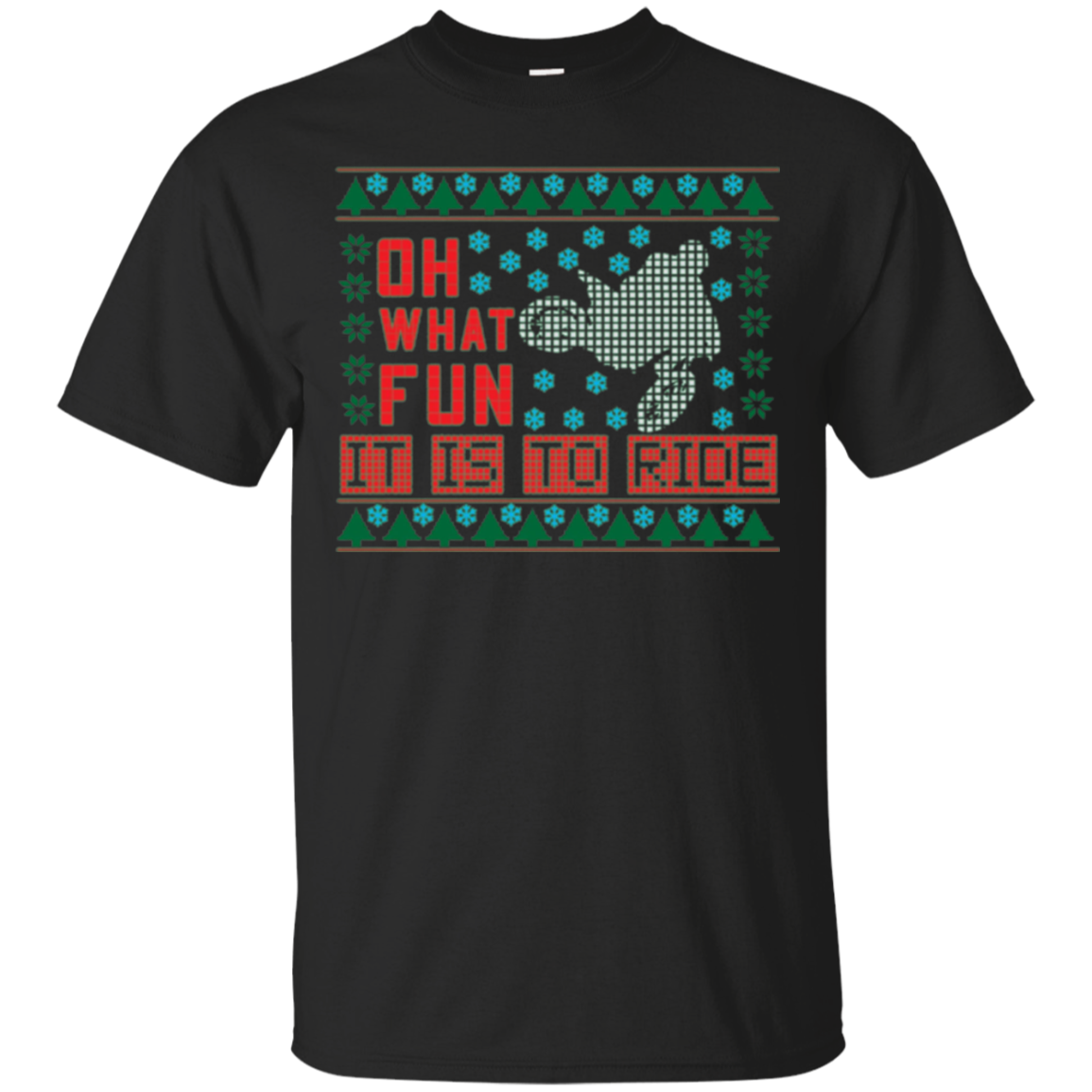 Dirt Bike Ugly Sweater T-shirt | Motocross Enduro Shirt