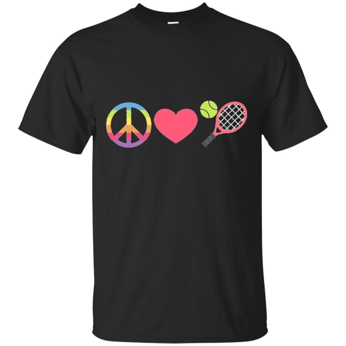 Peace Love Tennis T-shirt