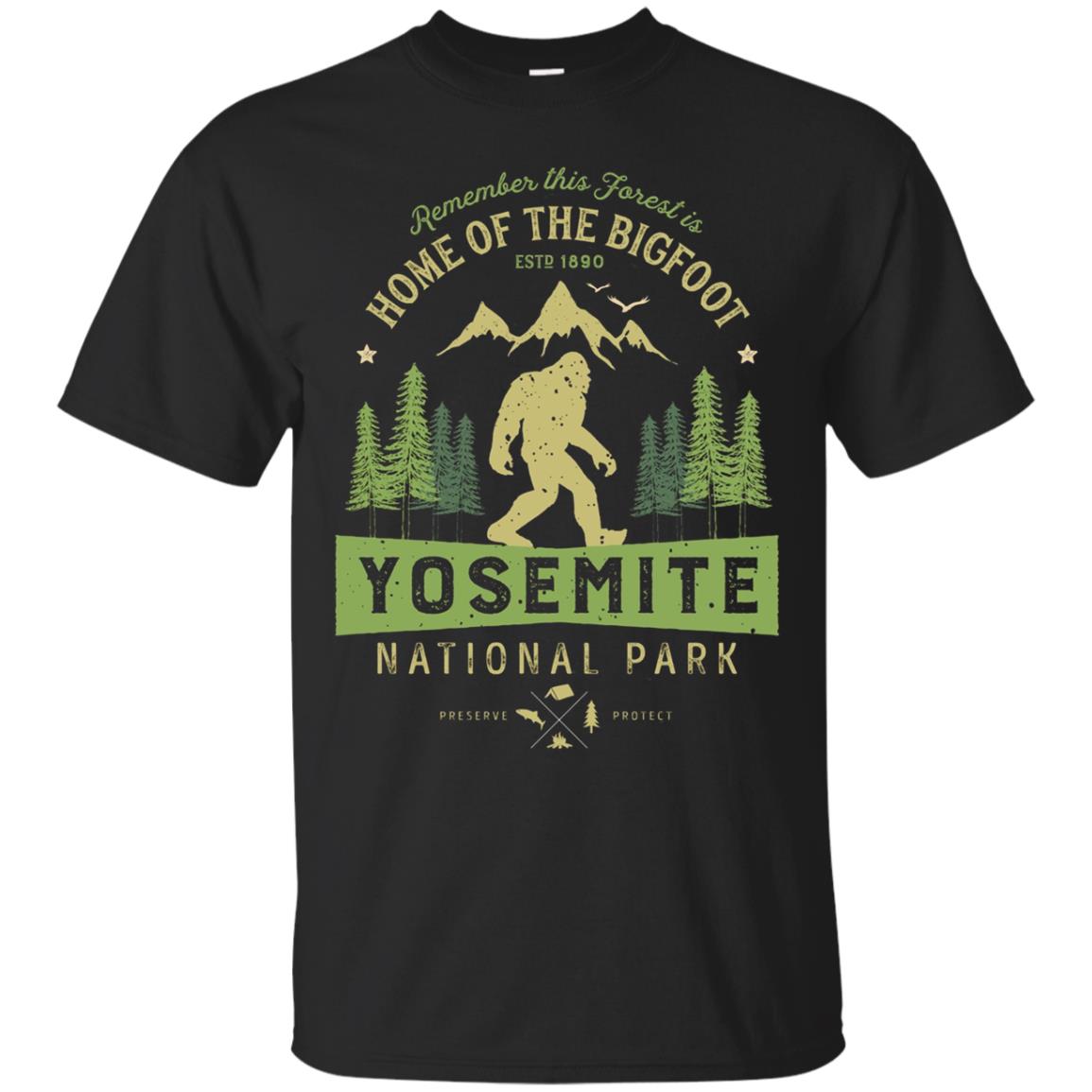 Yosemite National Park California Vintage T Shirt