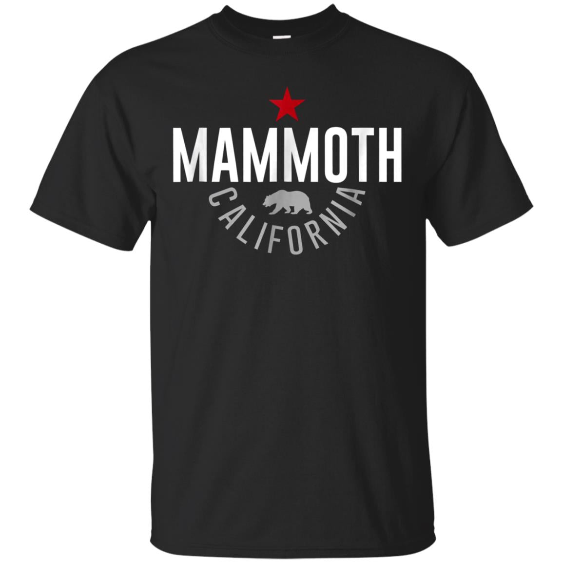 Mammoth California Shirt - California Flag Design