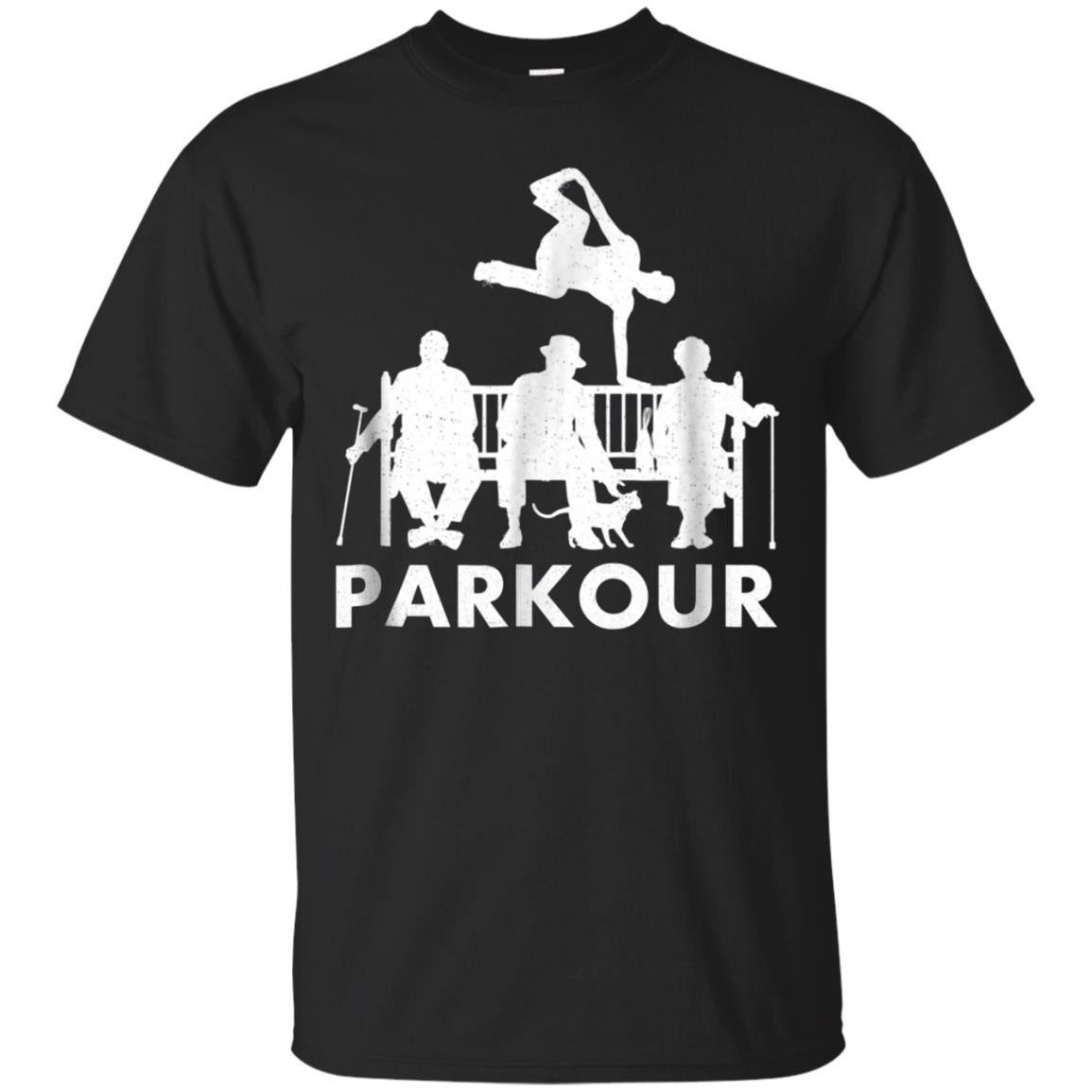 Parkour Run Jump Climb Love Gift Gear T Shirt