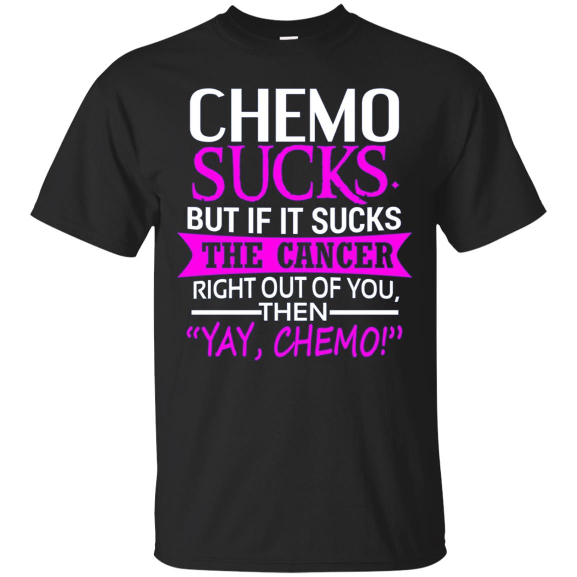 Chemo Sucks- Funny Breast Cancer T-shirt