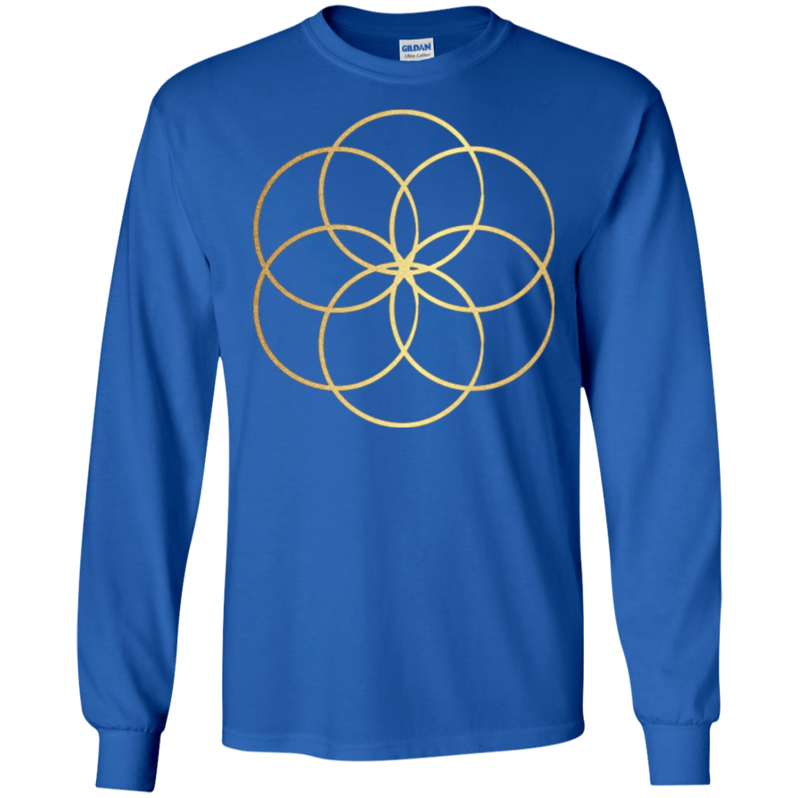 Seed Of Life T-shirt - Sacred Geometry Yoga Meditation Tee