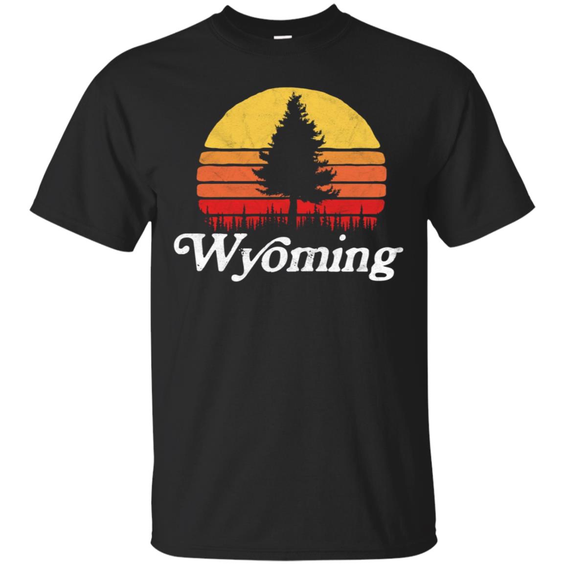 Wing Pine Tree Vintage Sun Nature T Shirt