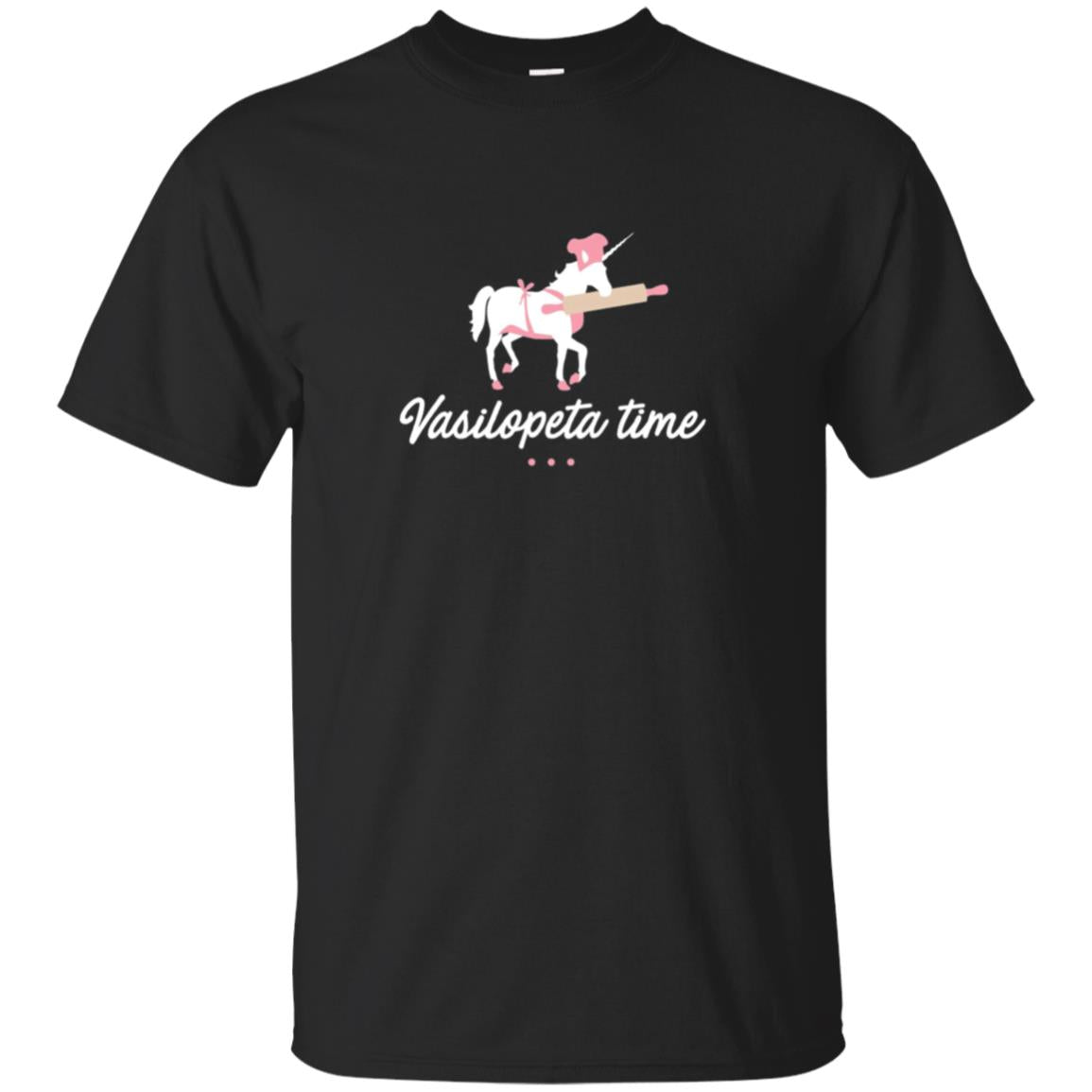 Baking Unicorn Shirt Vasilopeta Time Cute Gift