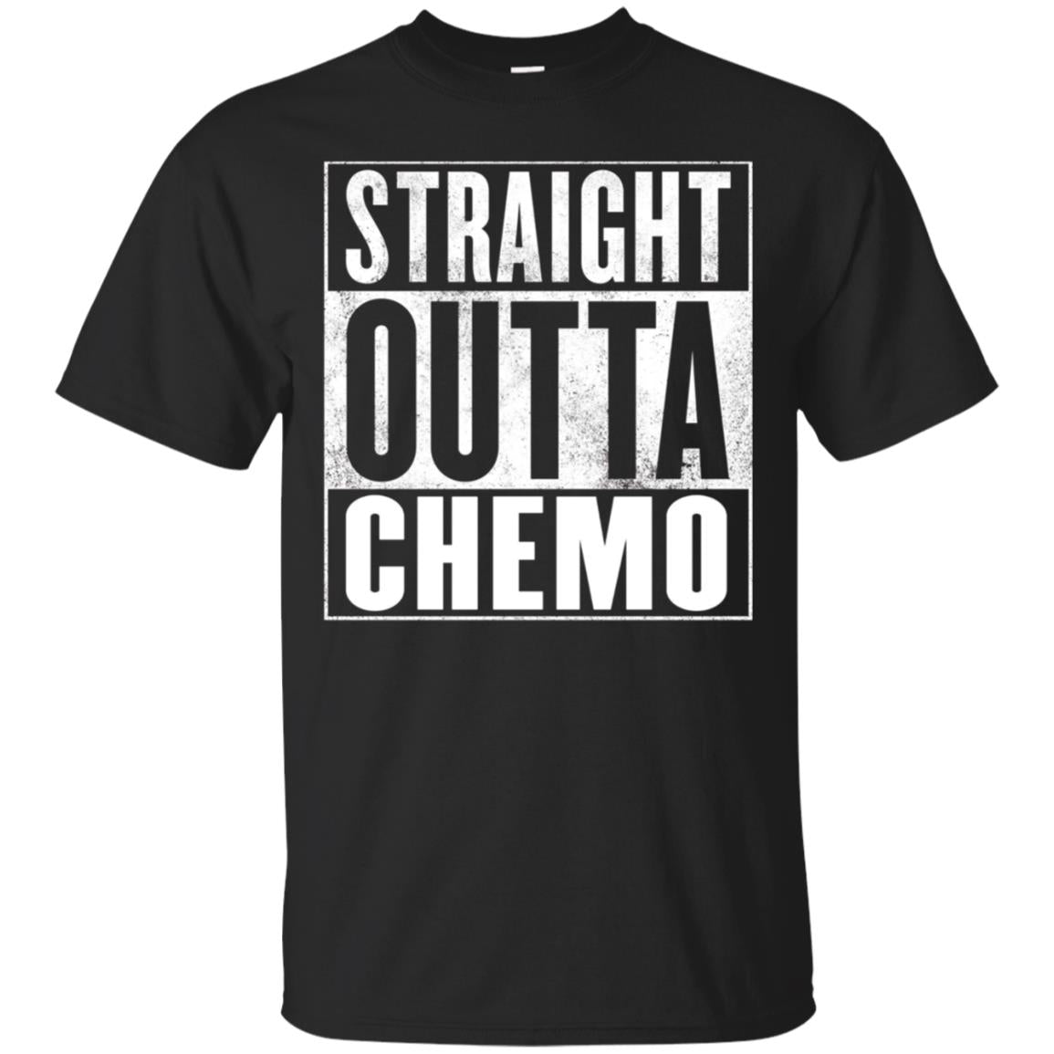 Chemo T-shirt - Straight Outta Chemo Shirt - Cancer Shirt