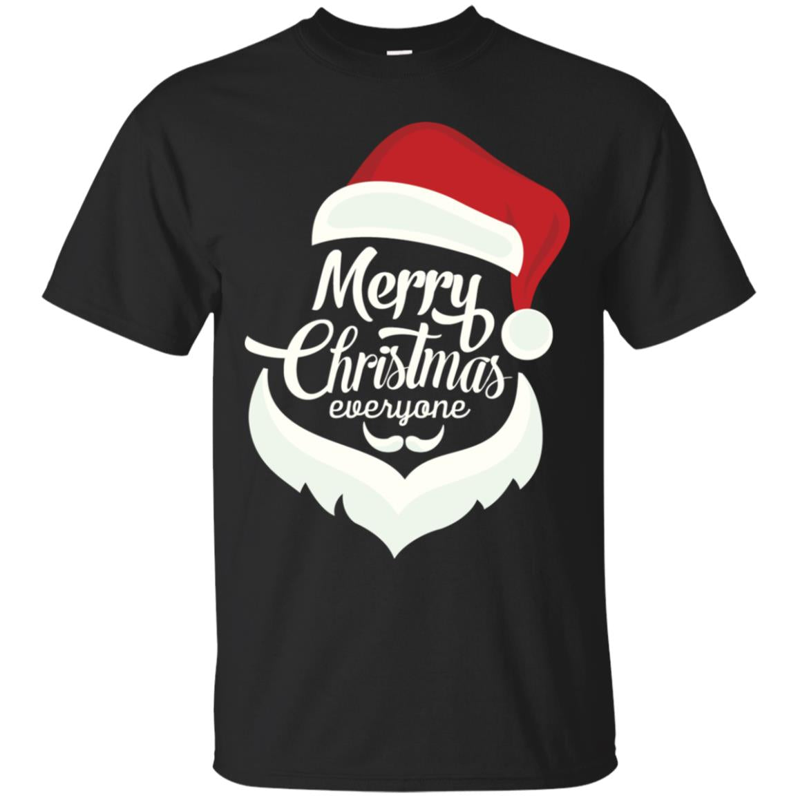 Santa Merry Christmas Everyone Santa T Shirt