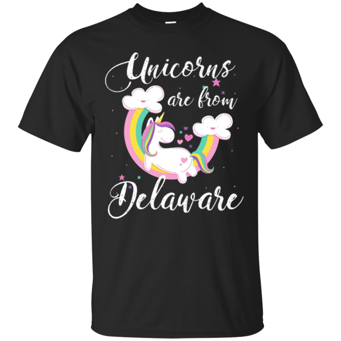 2018 Unicorns Are From Delaware T-shirt / Funny Delaware Shirt