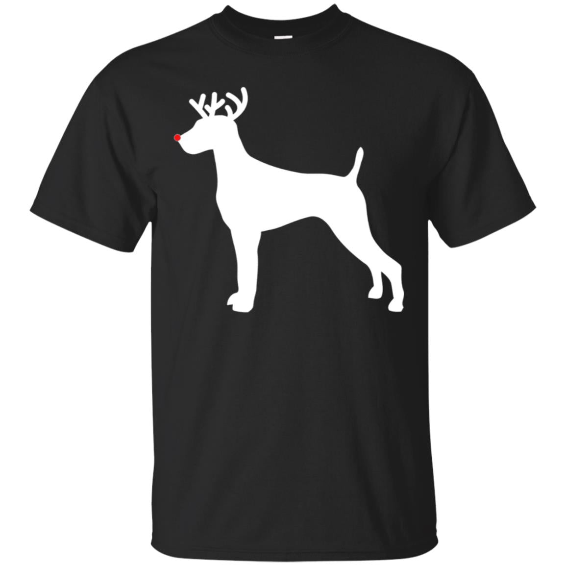 Weimaraner Reindeer Christmas Dog T Shirt