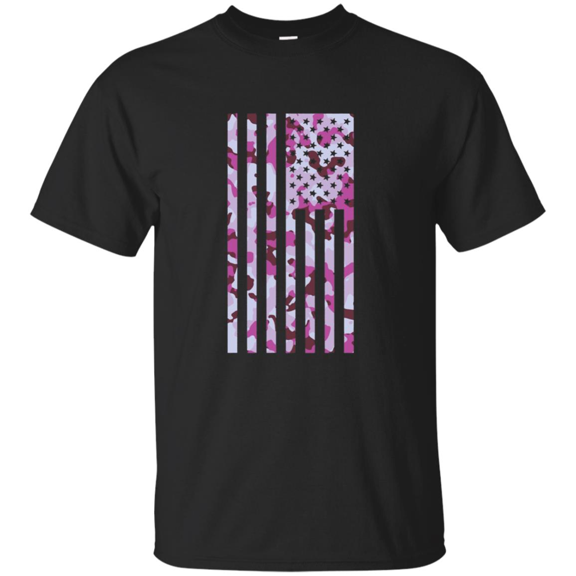 America Flag Camo Pattern C Novelty Shirt