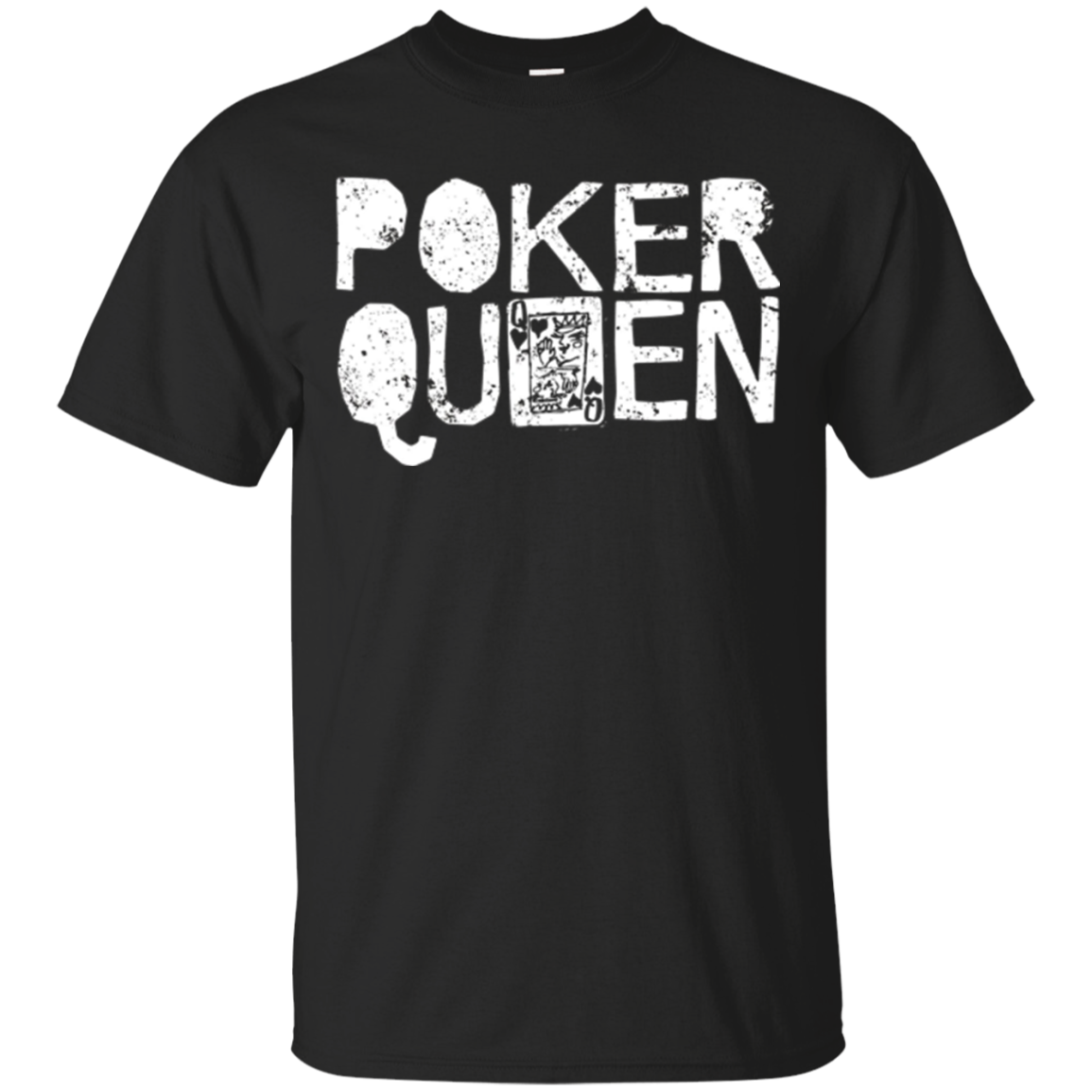 Fun Adult Card Games Shirt Queen Of Playing Poker