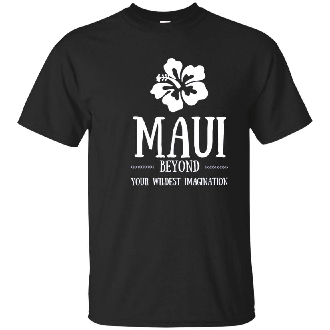 Maui Hawaiian Islands Tee Hawaii Aloha State Flower T-shirt