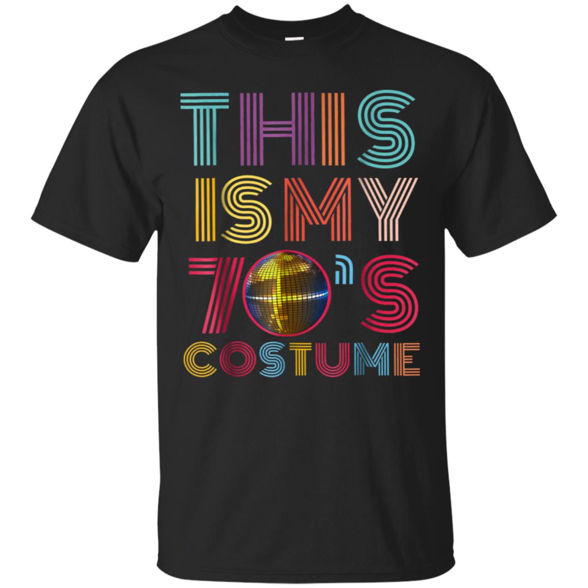 This Is My 70s Costume Halloween Funny Disco Party T Shirt