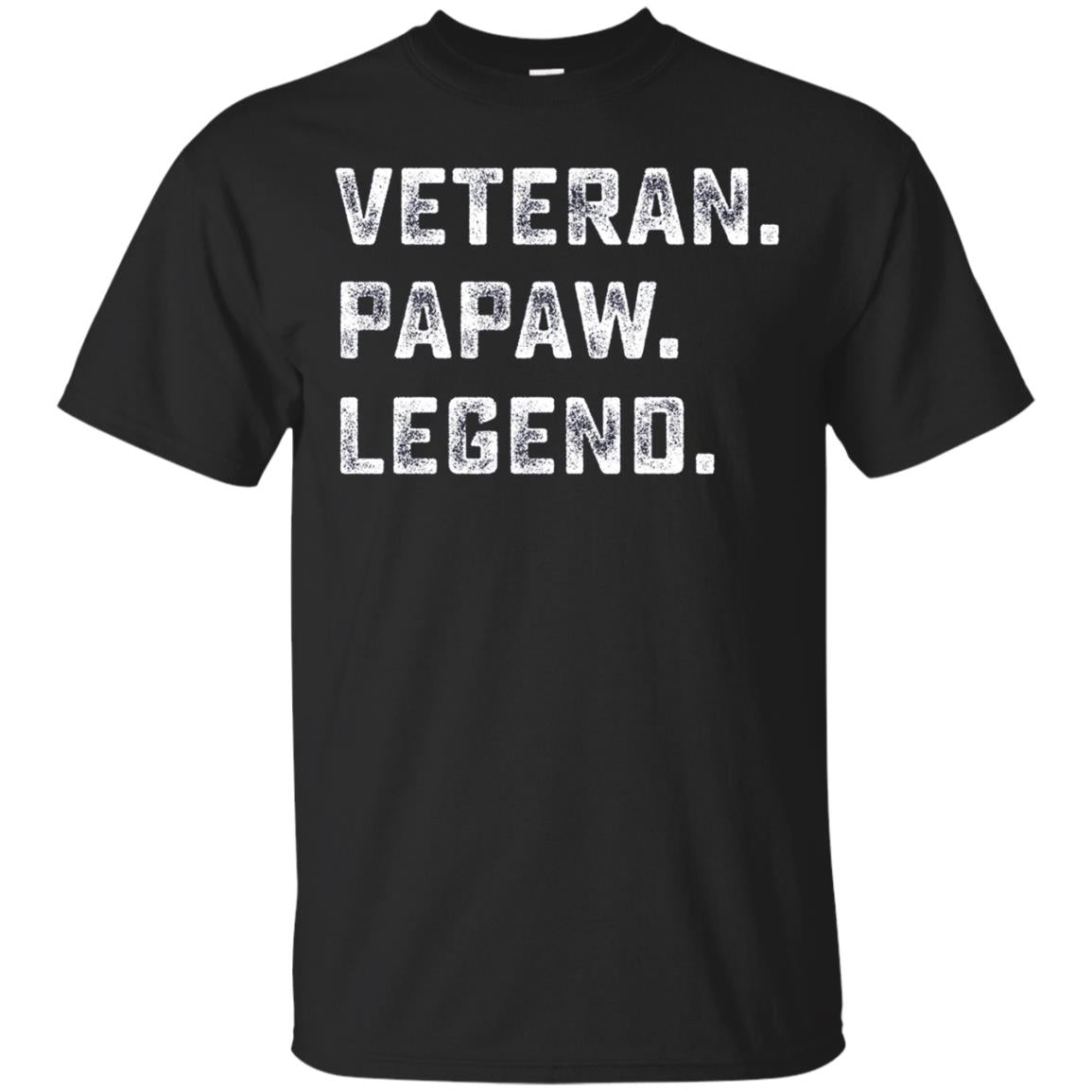 Family Gifts For Papa Veteran Papaw Legend T Shirt