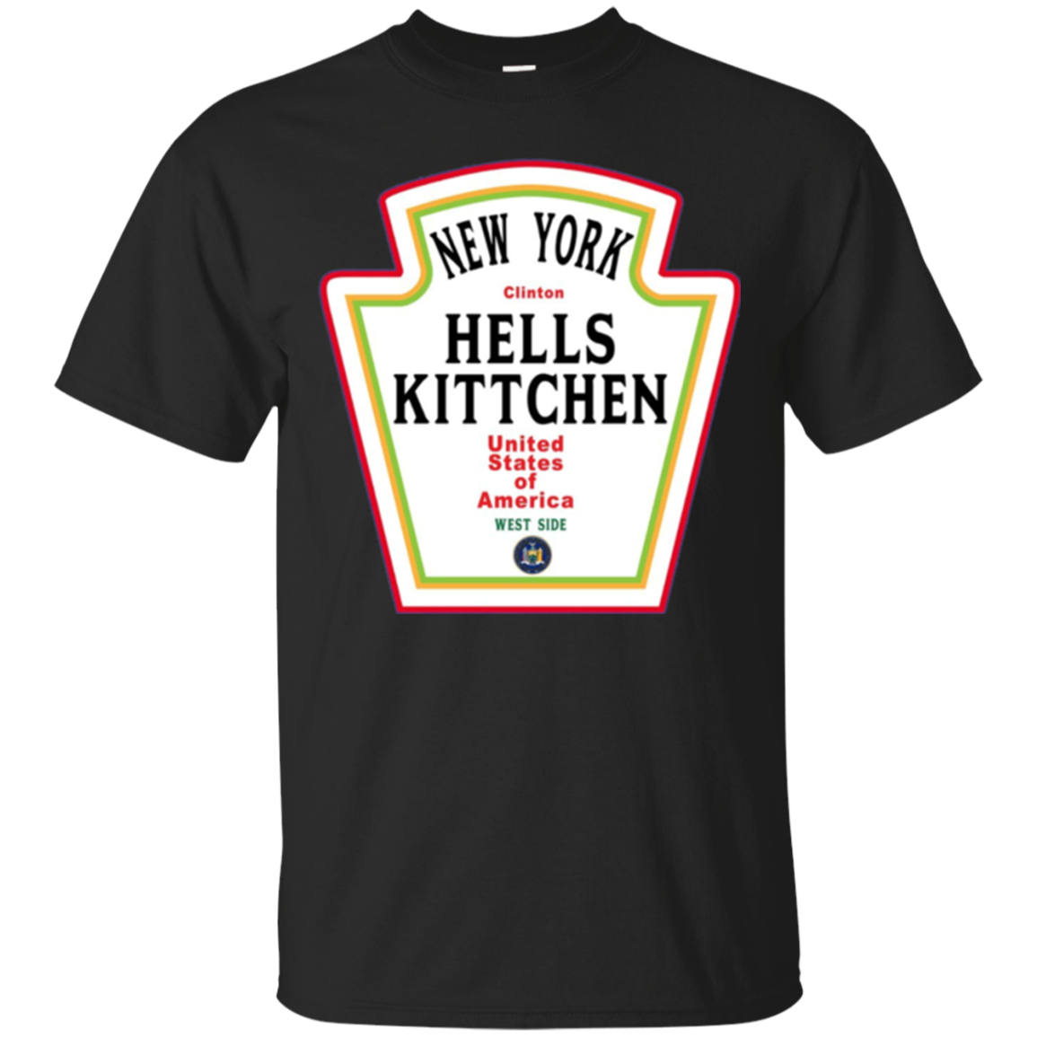 New York City Usa United Hells Kitchen T-shirt