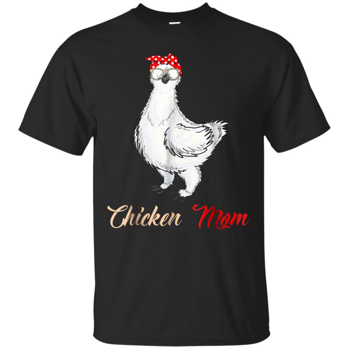  Silkie Chicken Mom T-shirt Gift For Chicken Lovers