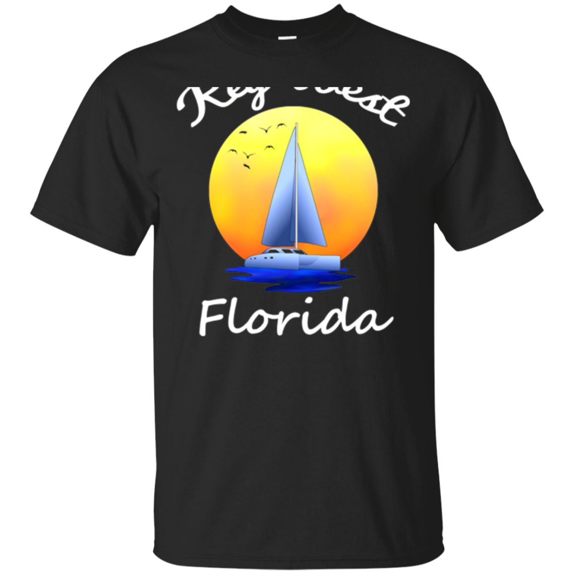 Key West Florida Sailing T-shirt