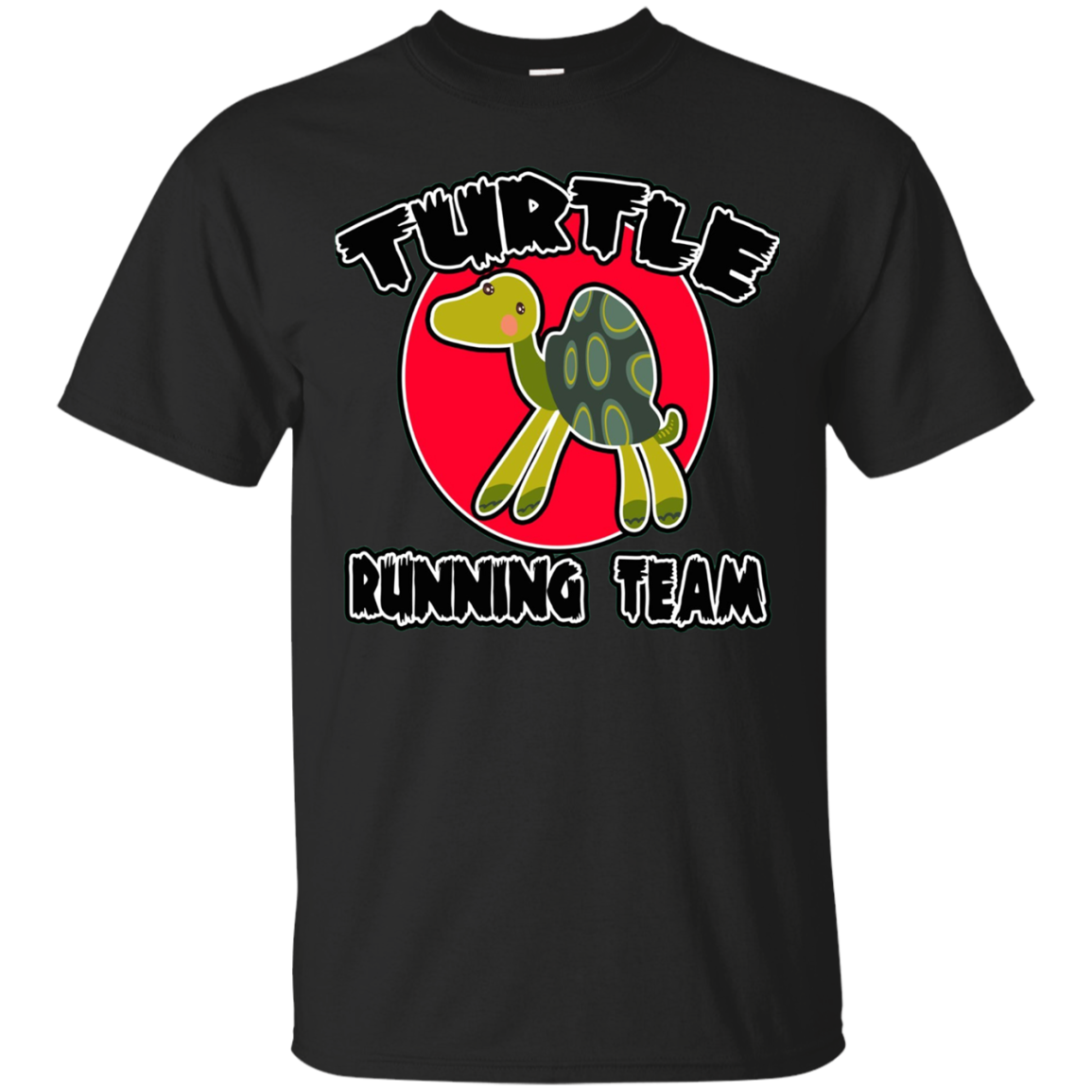 Turtle Running Team Novelty T-shirt