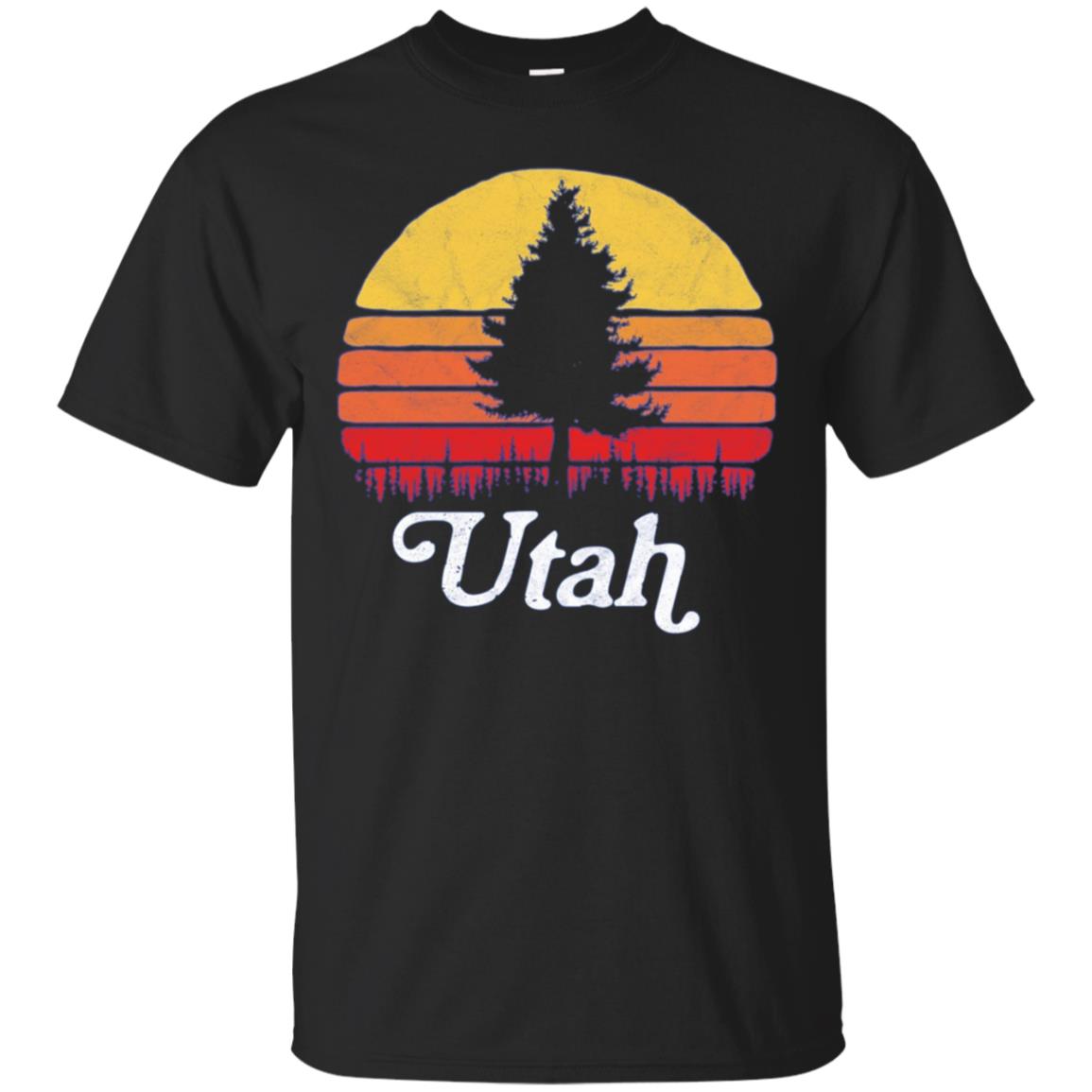 Utah Pine Tree Vintage Sun Nature Shirt