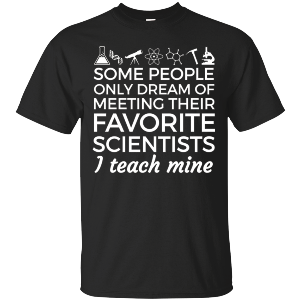 T Shirt For Science Tea Teach Biology Chemistry Physics