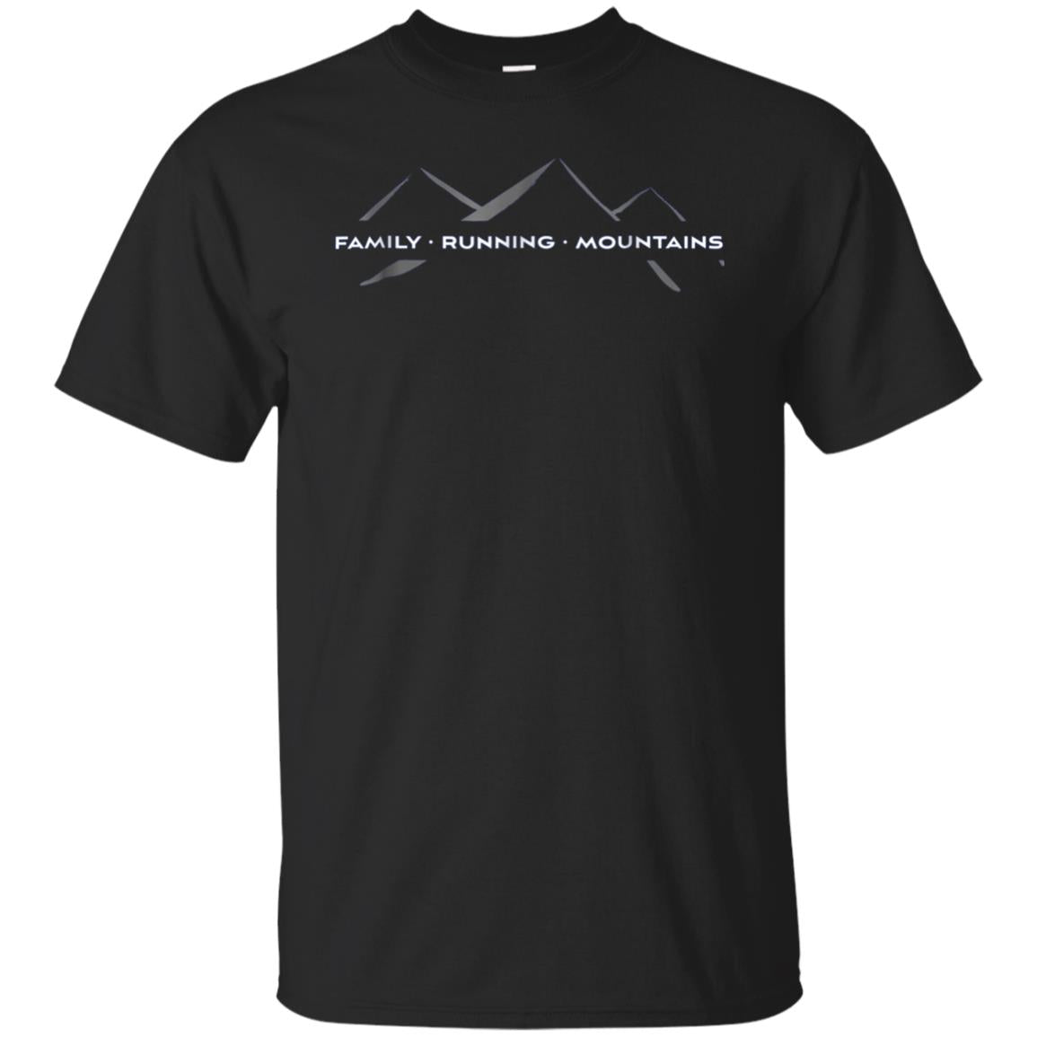 Family Running Shirt - Adventure Hiking Gear Mountains Tee