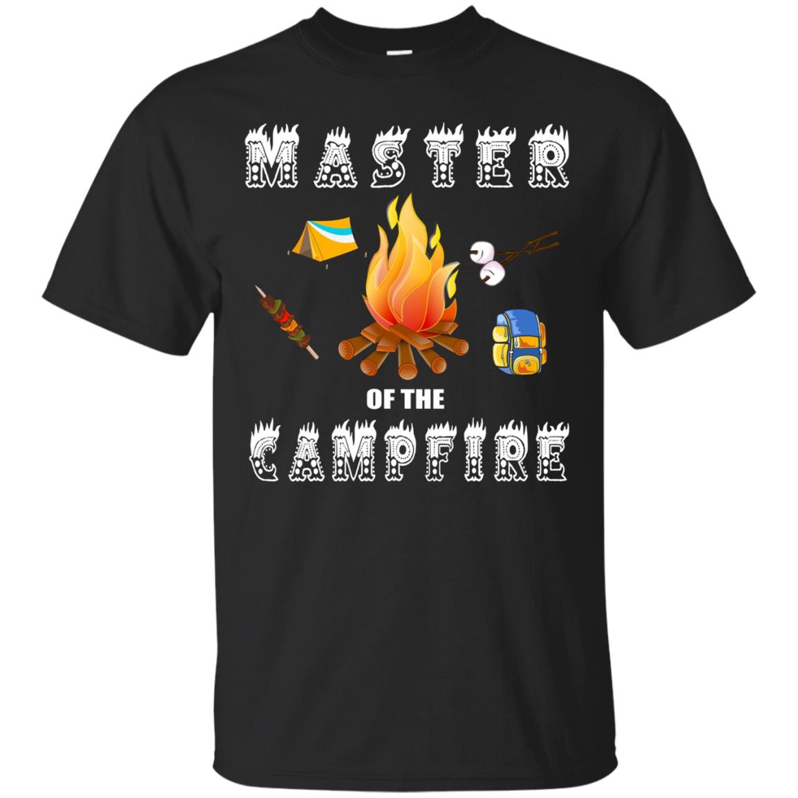 Master Of The Campfire Shirt - Funny Camping Scout Tshirts