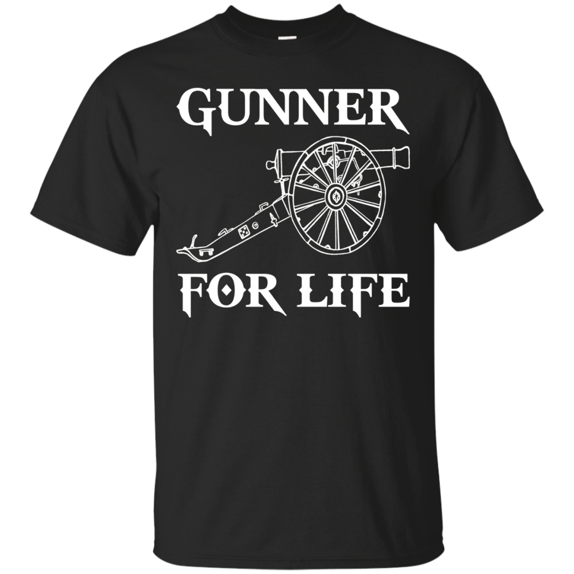 Soccer Fan T-shirt London Gunner - Gunner For Life