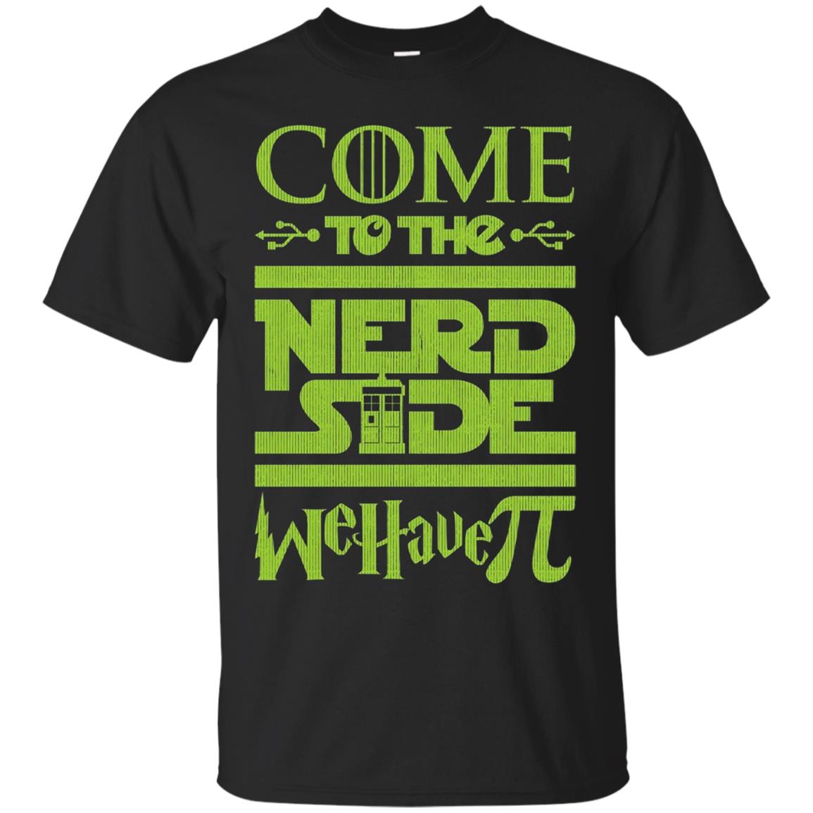 Funny Math Pi Science Geek T-shirt - Come To The Nerd Side