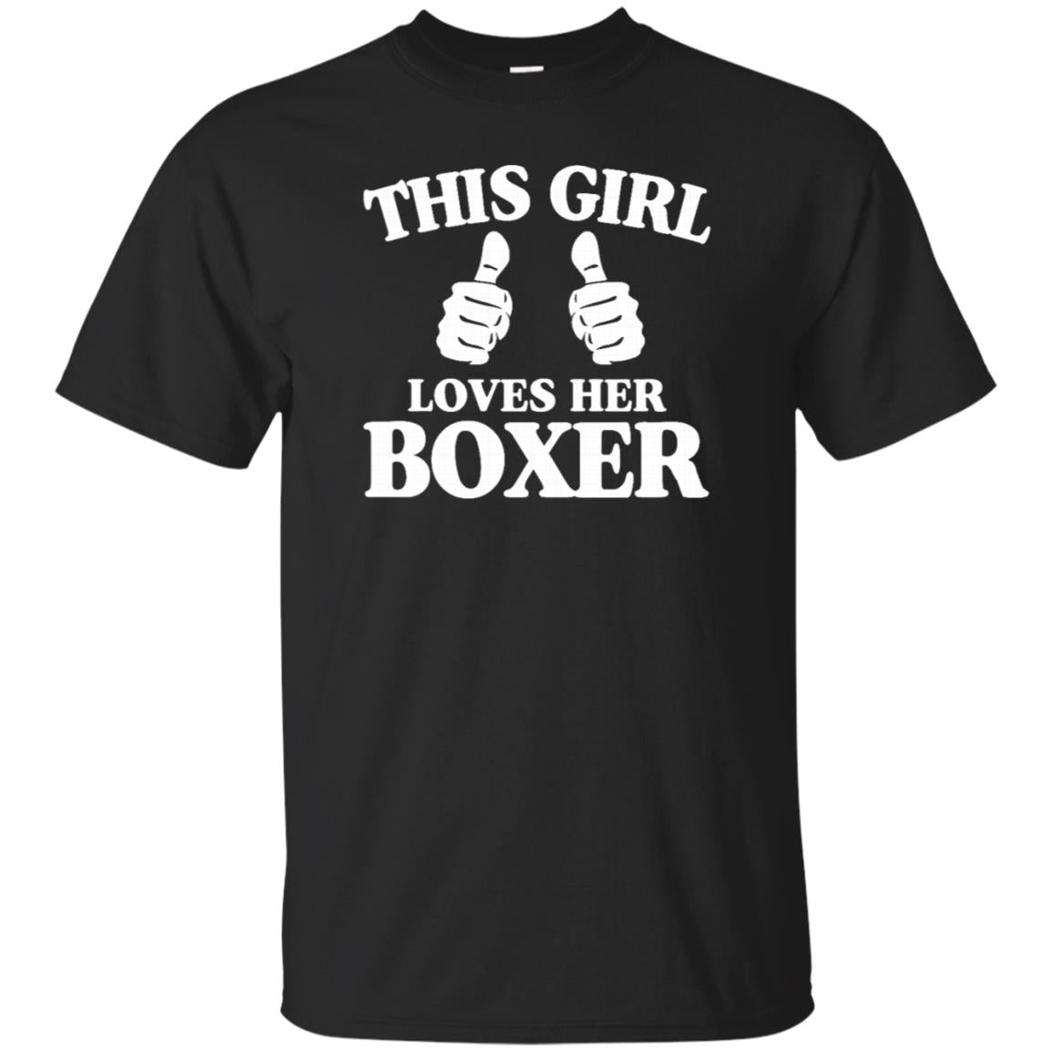 This Girl Loves Her Boxer Dog Lover Gift T Shirt