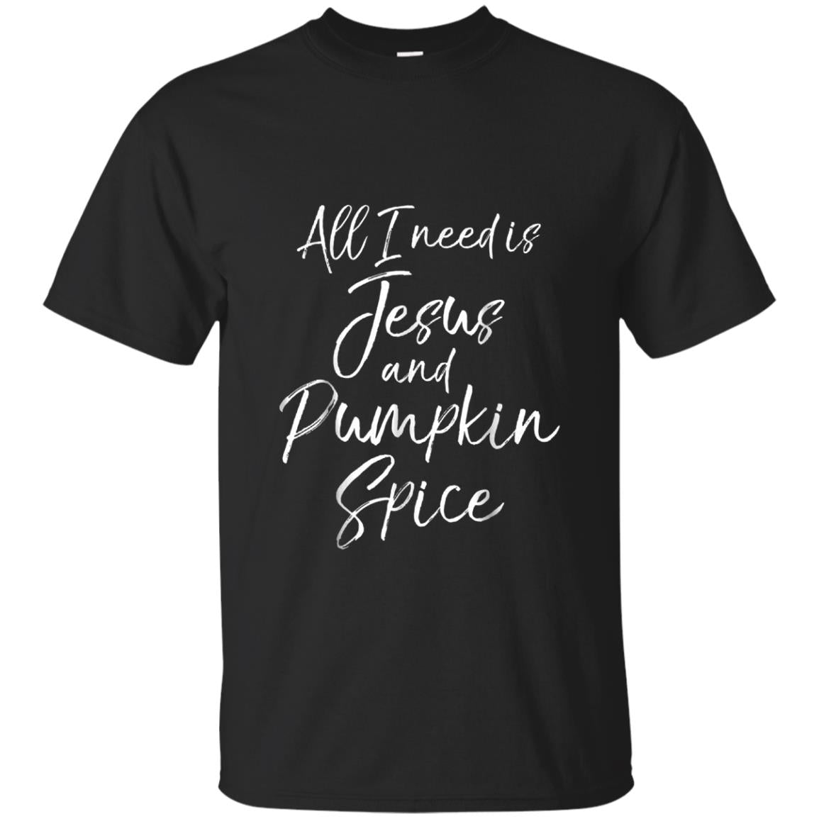 Jesus And Pumpkin Spice Shirt Cute Christian T-shirt 