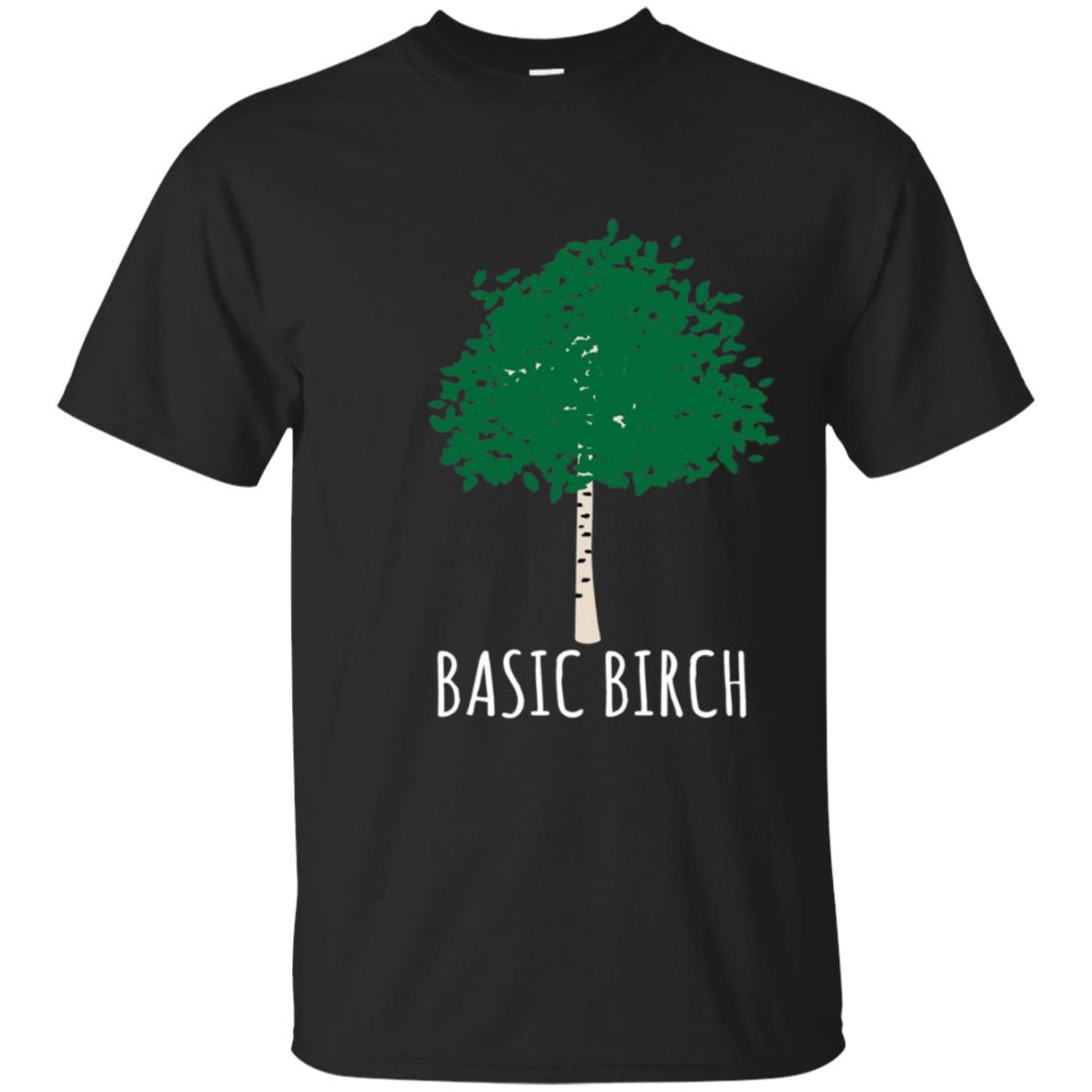  Girl Memes Basic Birch Tree T Shirt