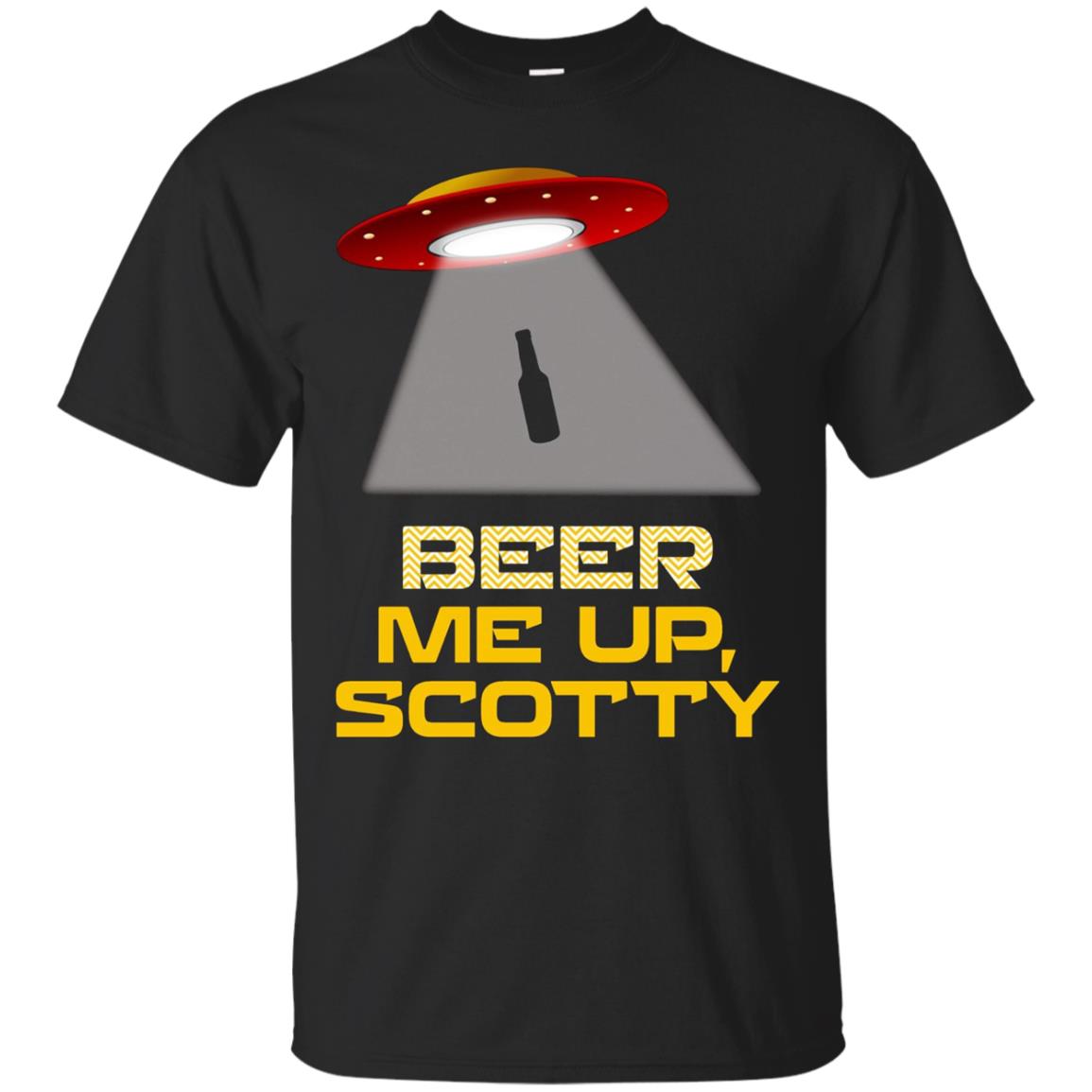 Beer Me Up, Scotty T-shirt | Funny Beer Lovers Halloween Tee